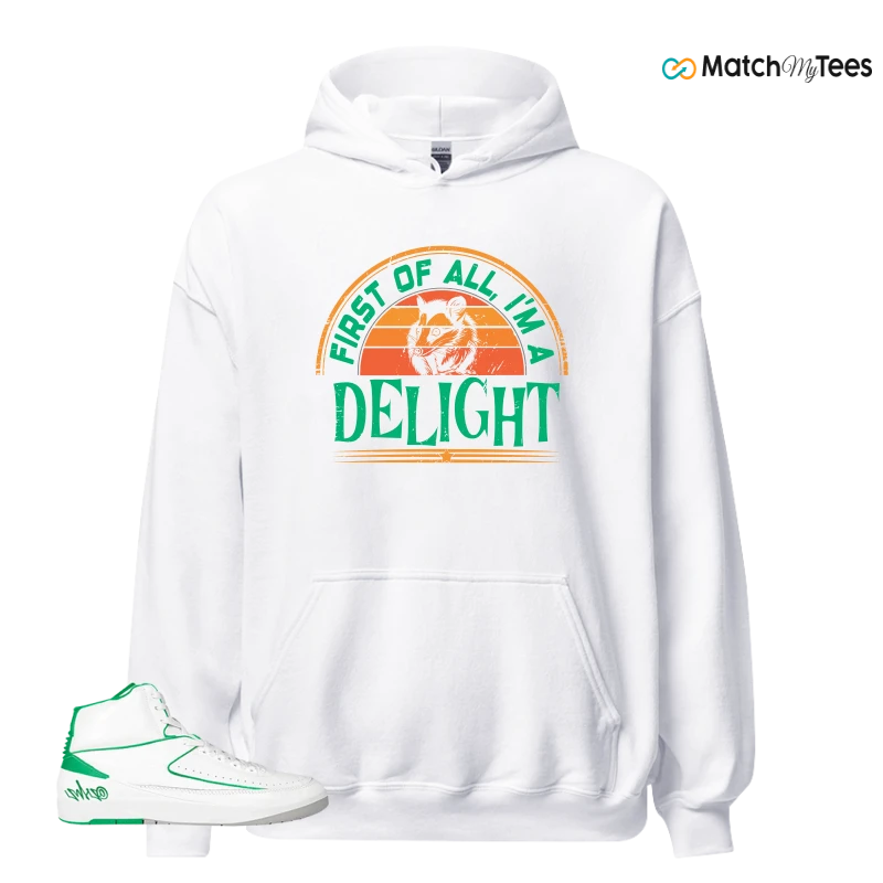 NIKE AIR JORDAN 2 RETRO LUCKY GREEN SNEAKER Matching Tees hoodie