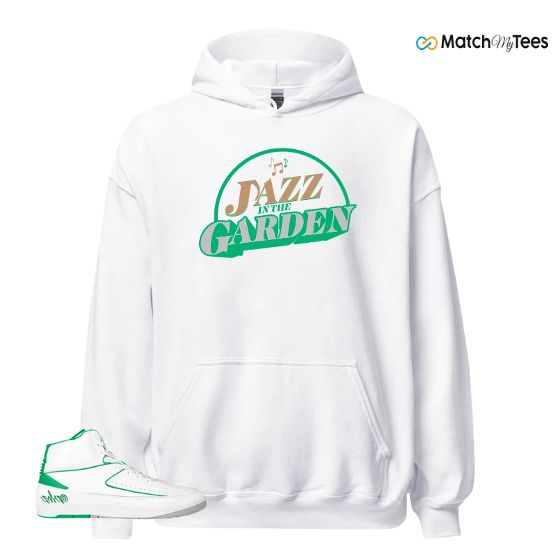 NIKE AIR JORDAN 2 RETRO LUCKY GREEN SNEAKER Matching Tees hoodie