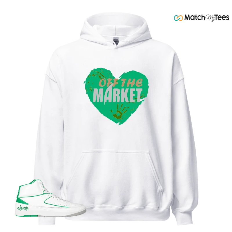 NIKE AIR JORDAN 2 RETRO LUCKY GREEN SNEAKER Matching Tees hoodie