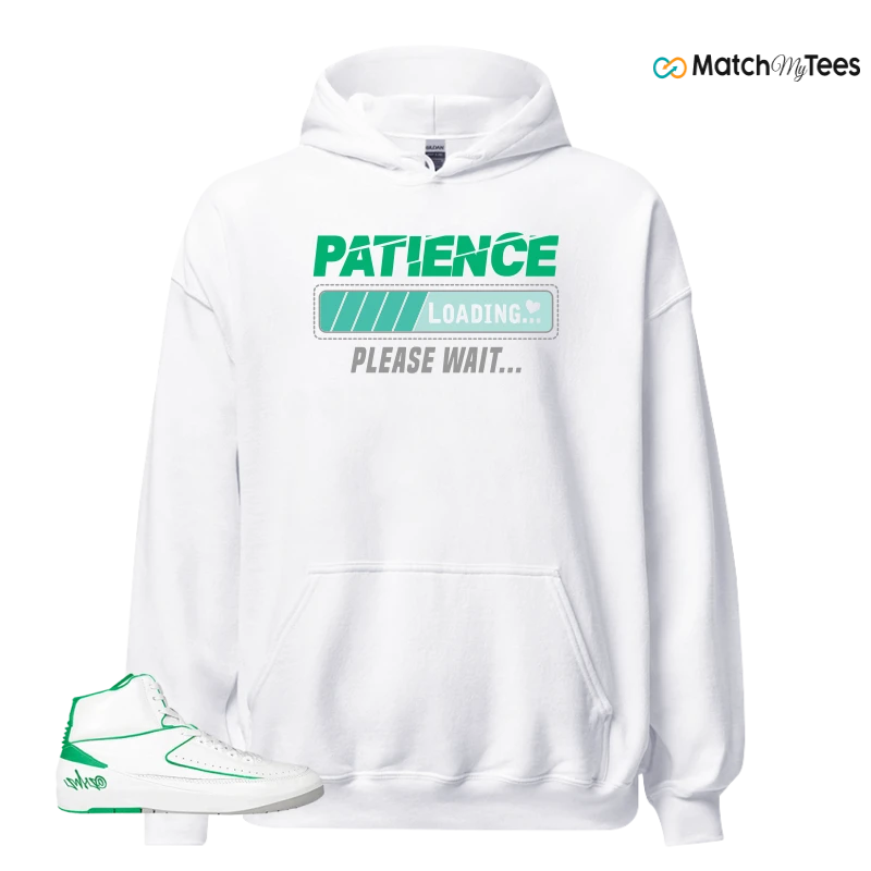 NIKE AIR JORDAN 2 RETRO LUCKY GREEN SNEAKER Matching Tees hoodie