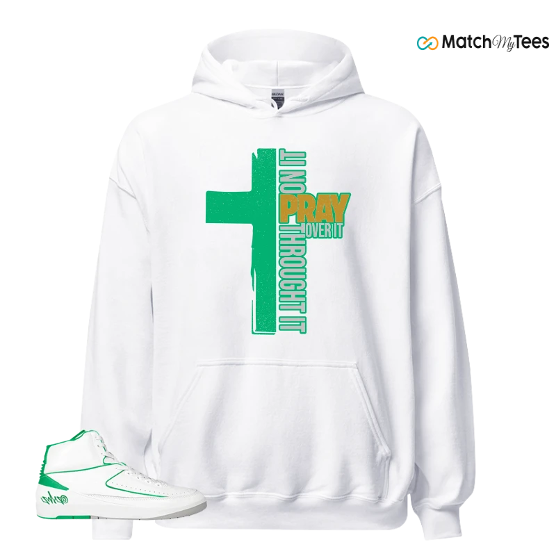 NIKE AIR JORDAN 2 RETRO LUCKY GREEN SNEAKER Matching Tees Hoodie for Men