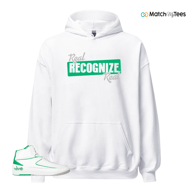 NIKE AIR JORDAN 2 RETRO LUCKY GREEN SNEAKER Matching Tees hoodie