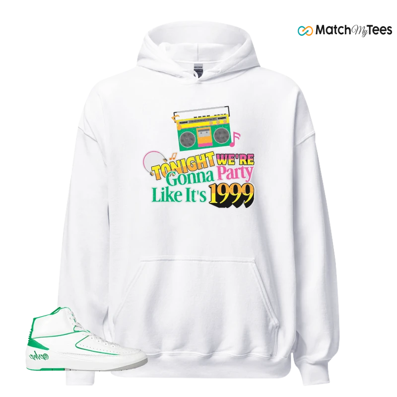 NIKE AIR JORDAN 2 RETRO LUCKY GREEN SNEAKER Matching Tees hoodie