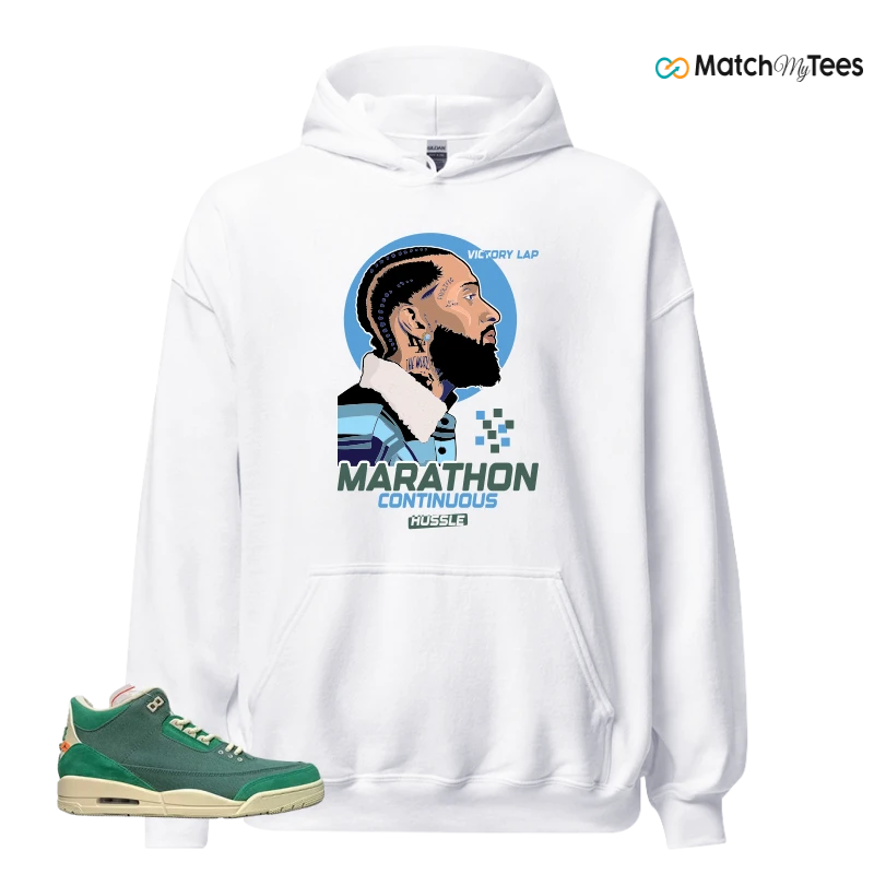 NIKE AIR JORDAN 3 OG X NINA CHANEL BICOASTAL WMNS SNEAKER Matching Tees Hoodie for Men