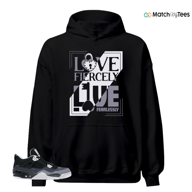 NIKE AIR JORDAN 4 FEAR SNEAKER Matching Tees hoodie