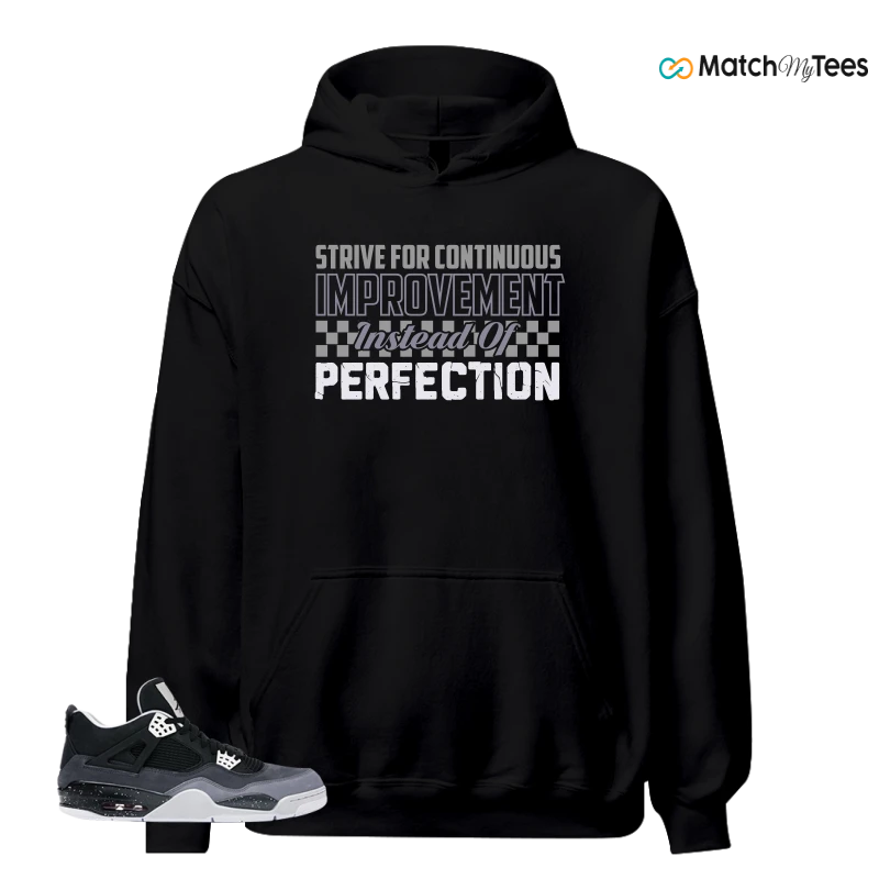 NIKE AIR JORDAN 4 FEAR SNEAKER Matching Tees Hoodie for Men