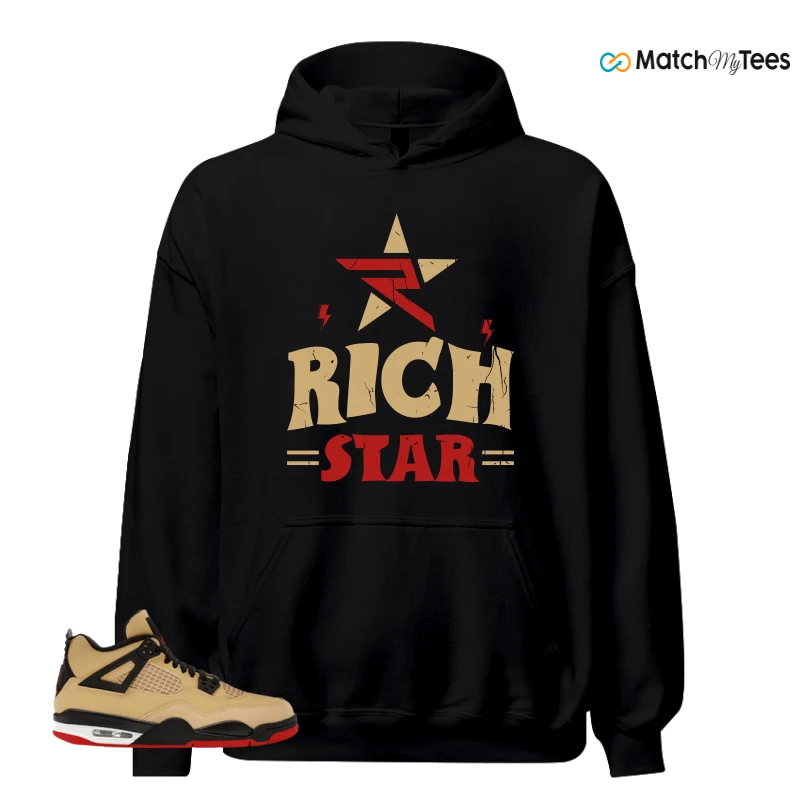 NIKE AIR JORDAN 4 RETRO GS PIZZA SNEAKER Matching Tees hoodie