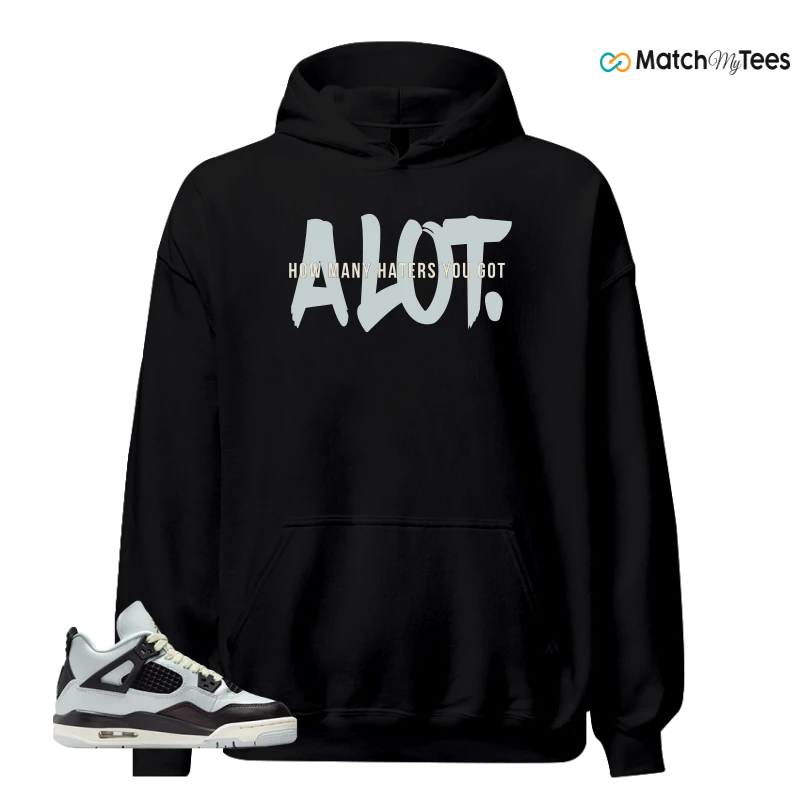 NIKE AIR JORDAN 4 RETRO PLATINUM GOLD SNEAKER Matching Tees hoodie