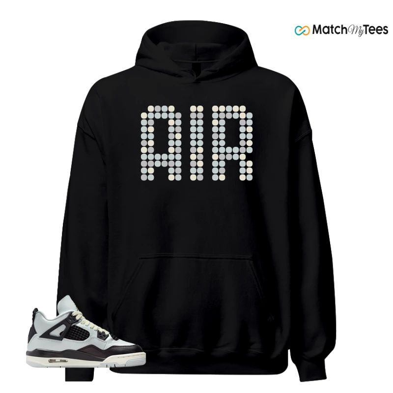 NIKE AIR JORDAN 4 RETRO PLATINUM GOLD SNEAKER Matching Tees hoodie