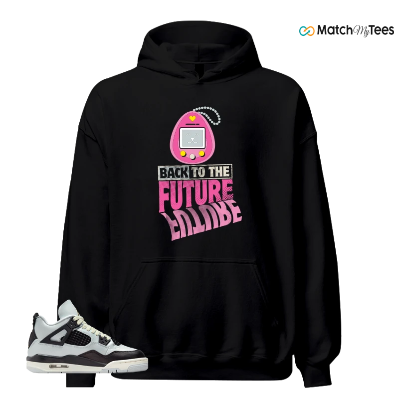 NIKE AIR JORDAN 4 RETRO PLATINUM GOLD SNEAKER Matching Tees hoodie