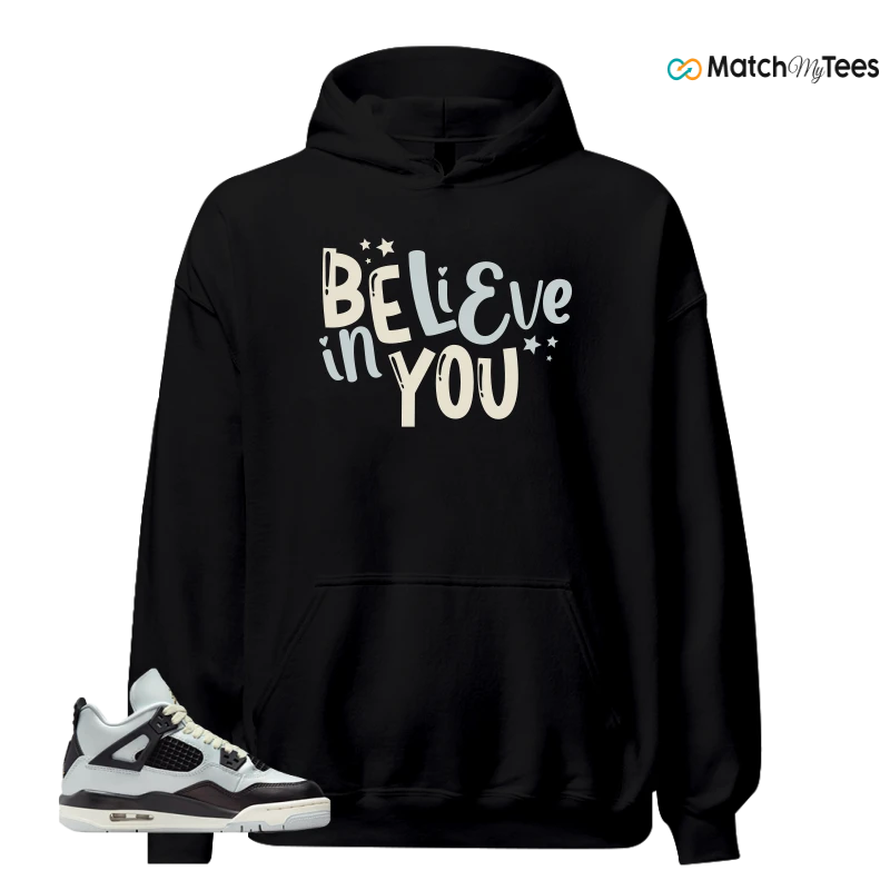 NIKE AIR JORDAN 4 RETRO PLATINUM GOLD SNEAKER Matching Tees hoodie