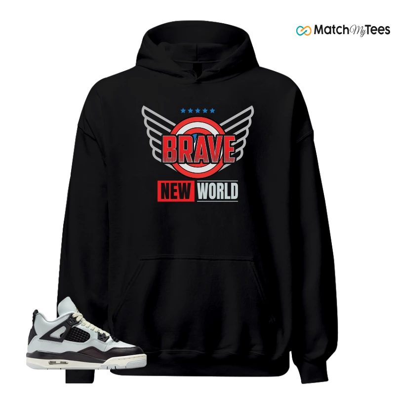 NIKE AIR JORDAN 4 RETRO PLATINUM GOLD SNEAKER Matching Tees hoodie