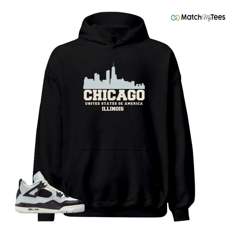 NIKE AIR JORDAN 4 RETRO PLATINUM GOLD SNEAKER Matching Tees hoodie