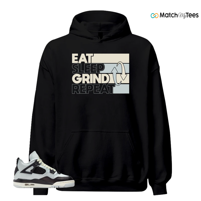 NIKE AIR JORDAN 4 RETRO PLATINUM GOLD SNEAKER Matching Tees hoodie