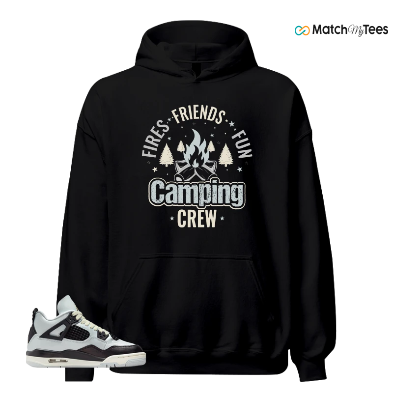 NIKE AIR JORDAN 4 RETRO PLATINUM GOLD SNEAKER Matching Tees hoodie