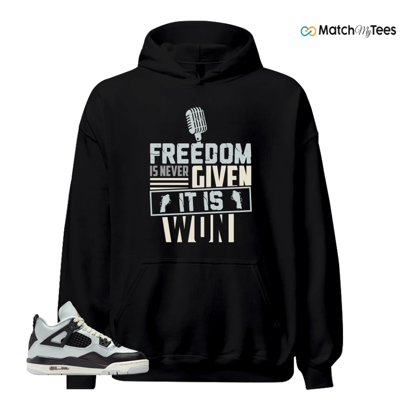 NIKE AIR JORDAN 4 RETRO PLATINUM GOLD SNEAKER Matching Tees hoodie