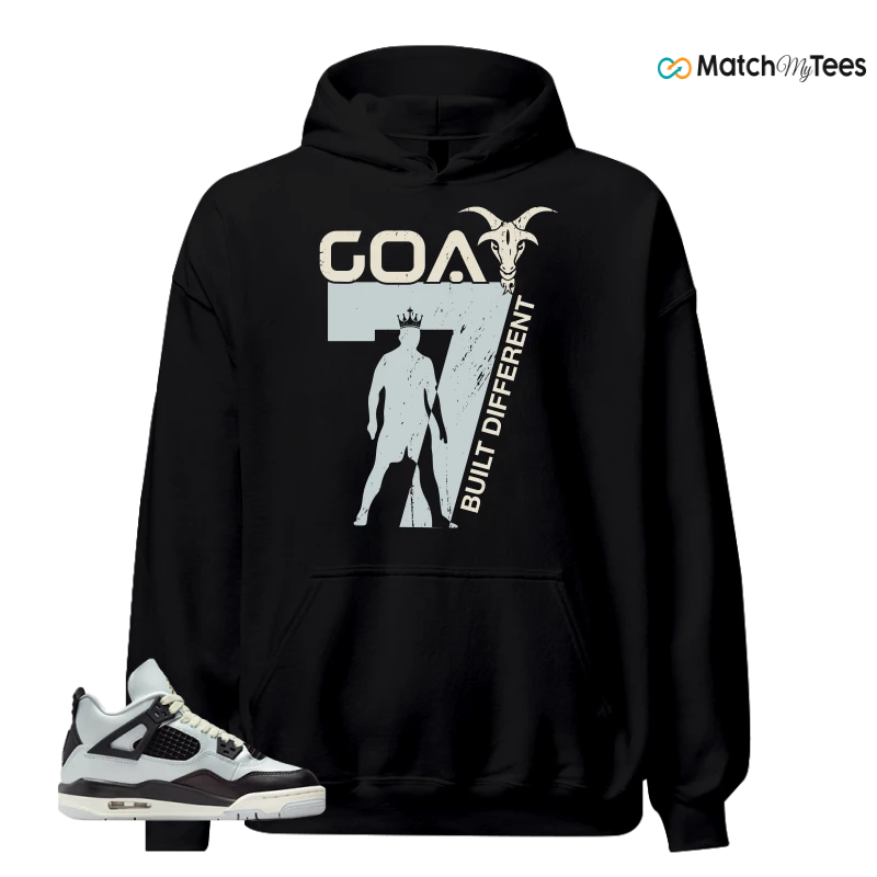 NIKE AIR JORDAN 4 RETRO PLATINUM GOLD SNEAKER Matching Tees hoodie