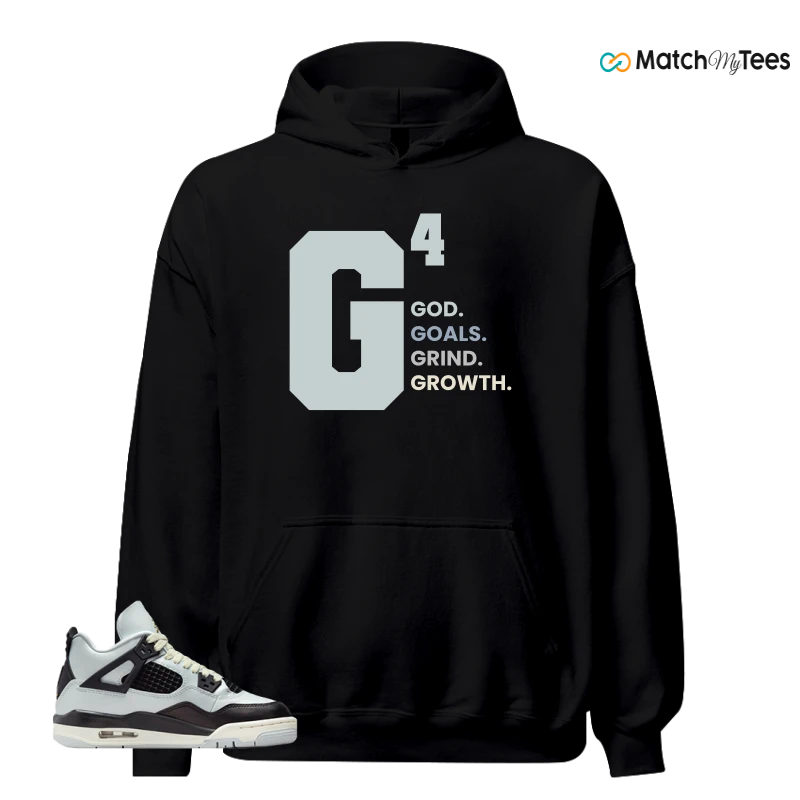 NIKE AIR JORDAN 4 RETRO PLATINUM GOLD SNEAKER Matching Tees hoodie