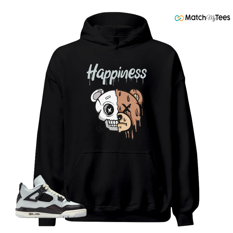 NIKE AIR JORDAN 4 RETRO PLATINUM GOLD SNEAKER Matching Tees hoodie