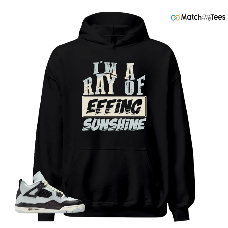 NIKE AIR JORDAN 4 RETRO PLATINUM GOLD SNEAKER Matching Tees hoodie