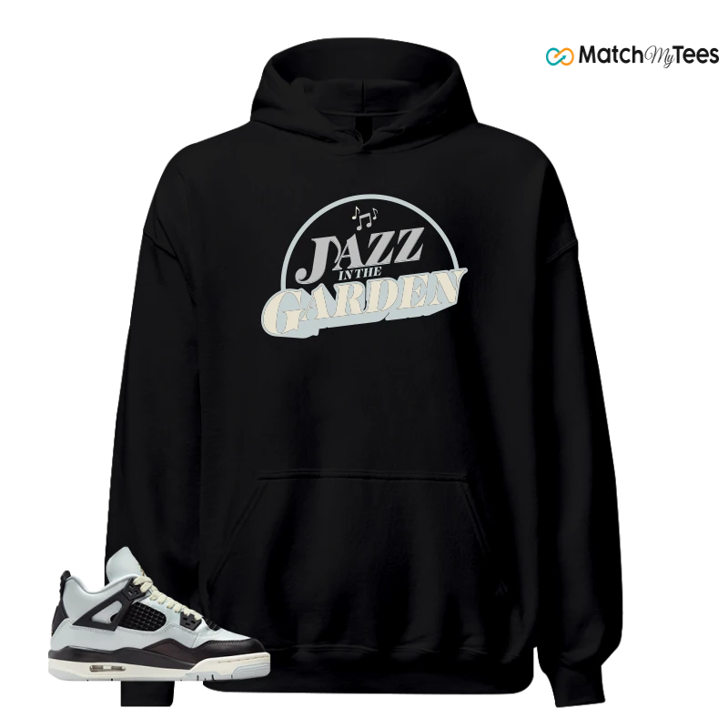 NIKE AIR JORDAN 4 RETRO PLATINUM GOLD SNEAKER Matching Tees hoodie