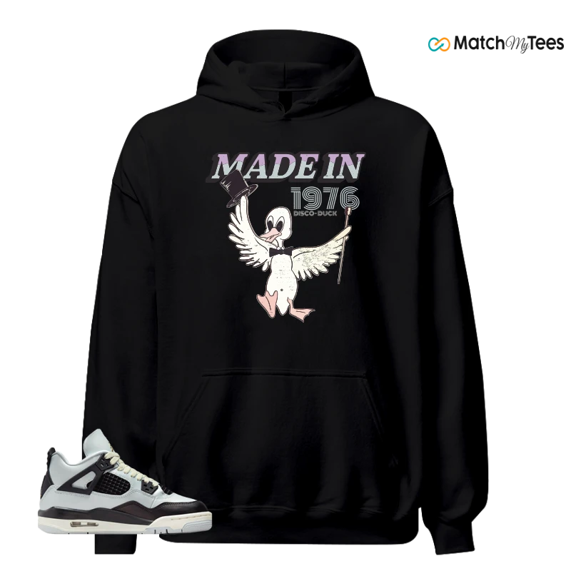 NIKE AIR JORDAN 4 RETRO PLATINUM GOLD SNEAKER Matching Tees hoodie