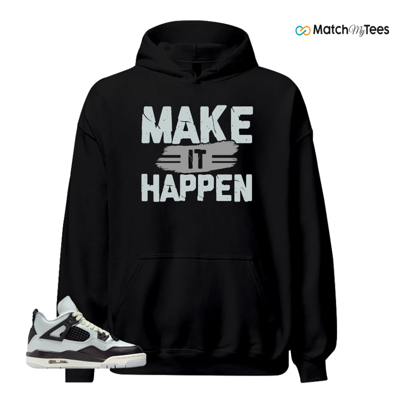 NIKE AIR JORDAN 4 RETRO PLATINUM GOLD SNEAKER Matching Tees hoodie