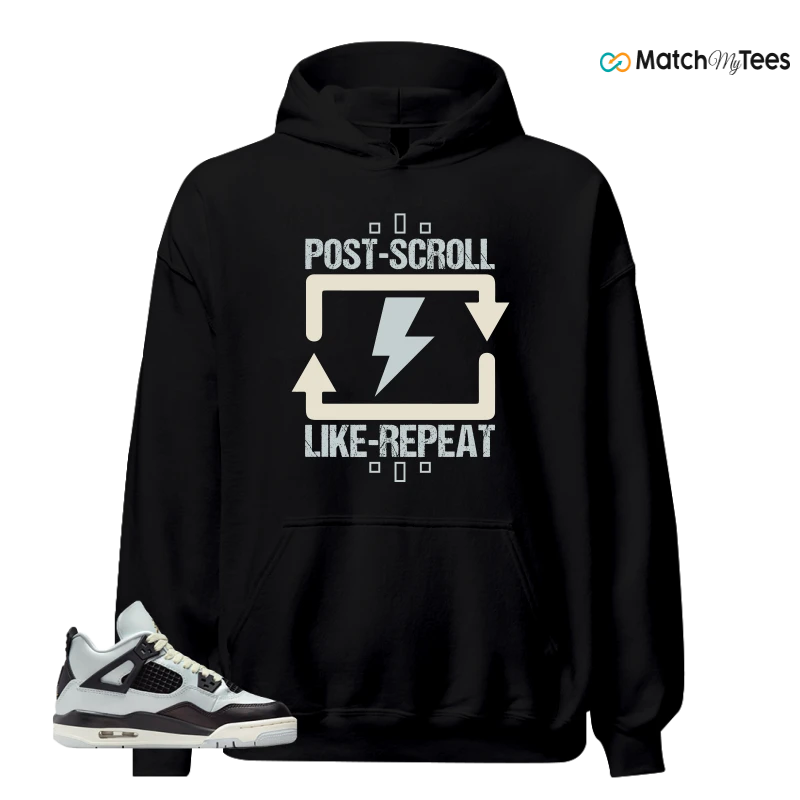NIKE AIR JORDAN 4 RETRO PLATINUM GOLD SNEAKER Matching Tees hoodie