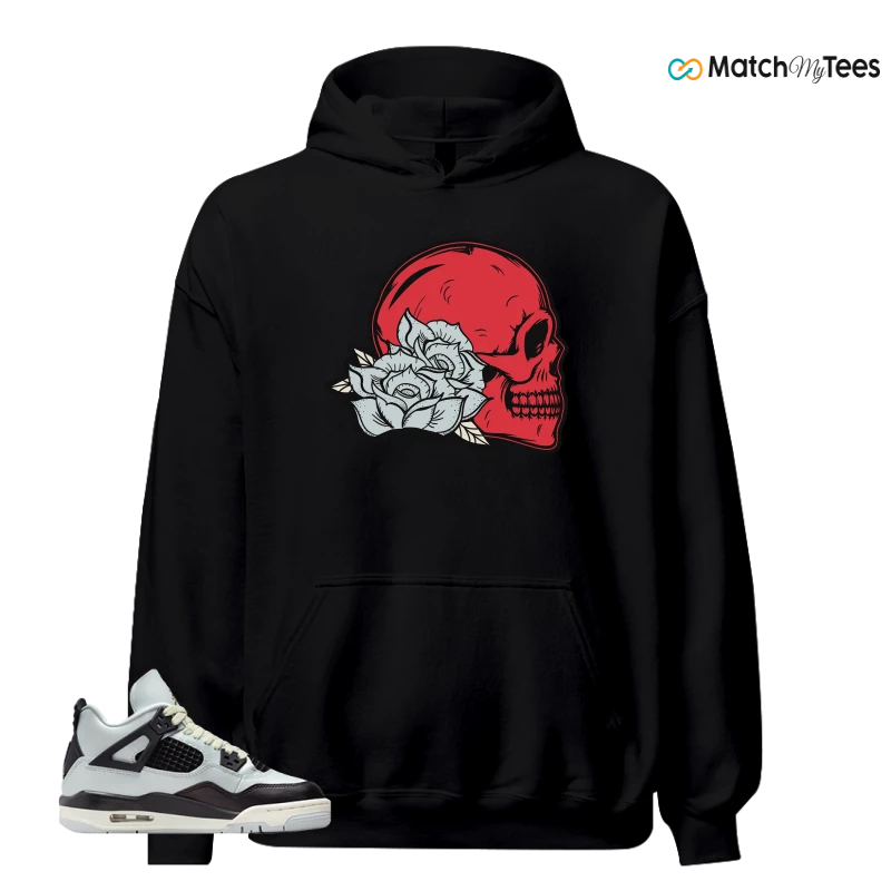 NIKE AIR JORDAN 4 RETRO PLATINUM GOLD SNEAKER Matching Tees hoodie