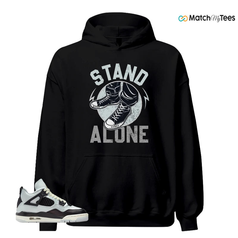 NIKE AIR JORDAN 4 RETRO PLATINUM GOLD SNEAKER Matching Tees hoodie