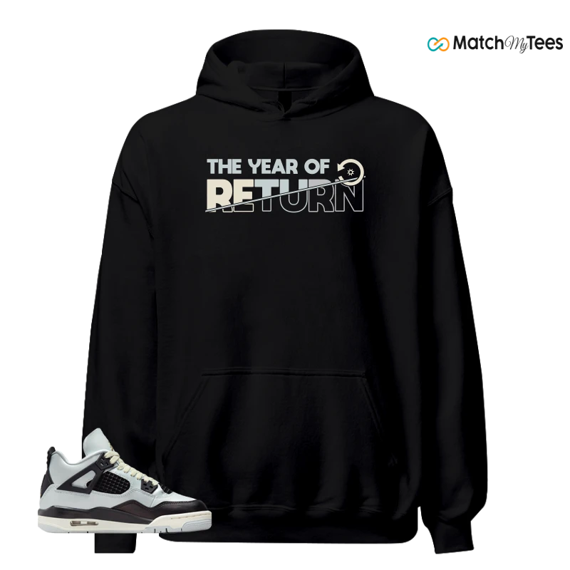 NIKE AIR JORDAN 4 RETRO PLATINUM GOLD SNEAKER Matching Tees hoodie