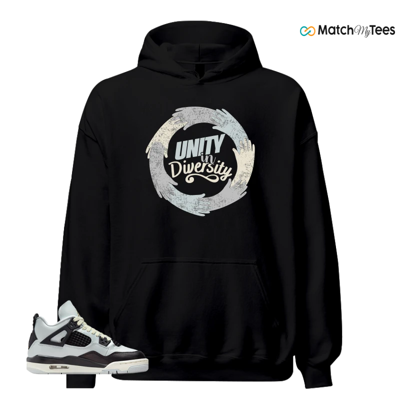 NIKE AIR JORDAN 4 RETRO PLATINUM GOLD SNEAKER Matching Tees hoodie