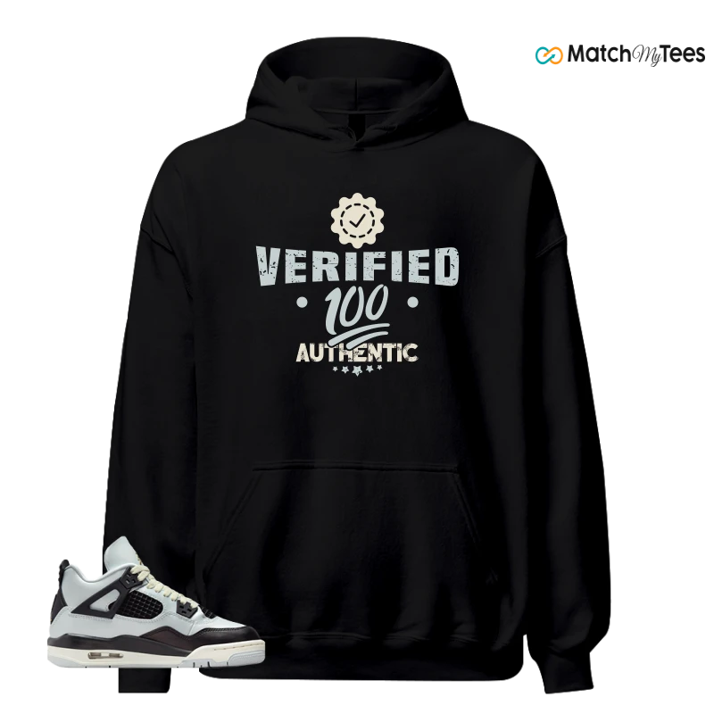 NIKE AIR JORDAN 4 RETRO PLATINUM GOLD SNEAKER Matching Tees hoodie