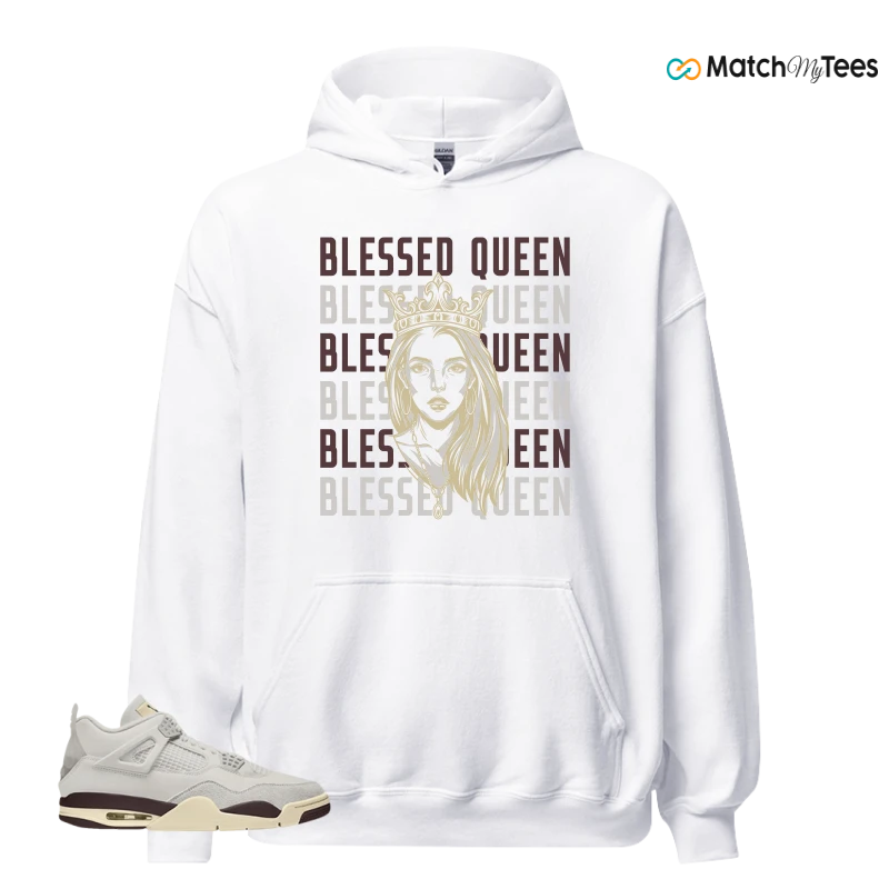 NIKE AIR JORDAN 4 RETRO X A MA MANIÉRE PHANTOM WMNS SNEAKER Matching Tees Hoodie for Men