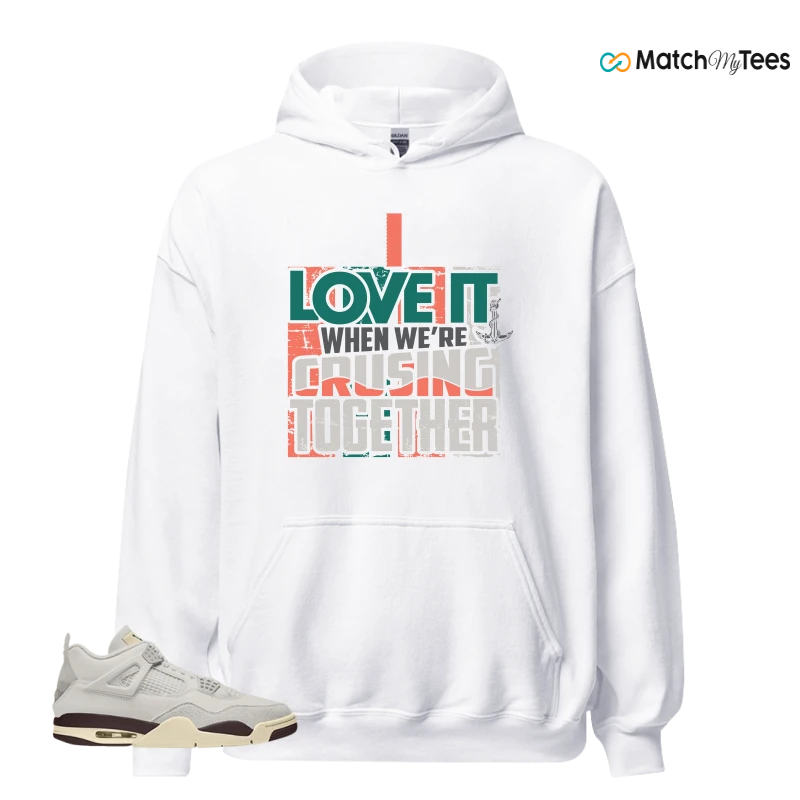 NIKE AIR JORDAN 4 RETRO X A MA MANIÉRE PHANTOM WMNS SNEAKER Matching Tees hoodie