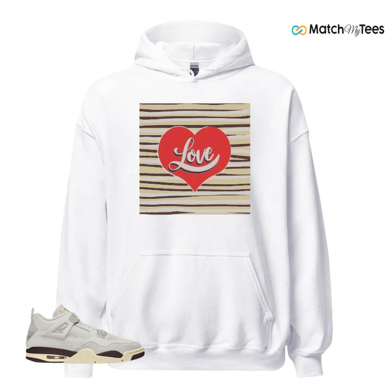 NIKE AIR JORDAN 4 RETRO X A MA MANIÉRE PHANTOM WMNS SNEAKER Matching Tees hoodie