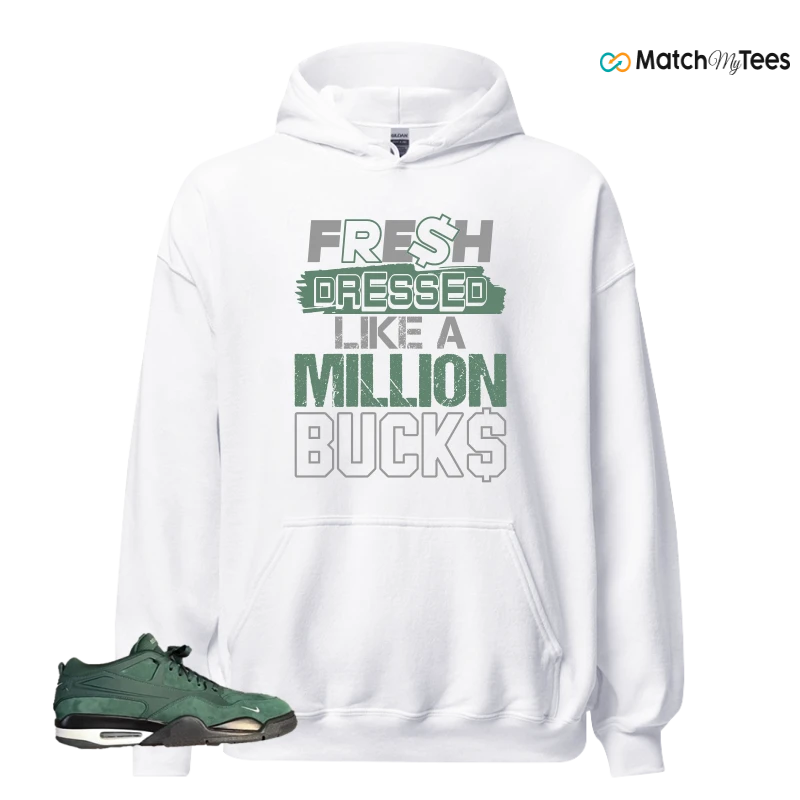 NIKE AIR JORDAN 4 RM X NIGEL SYLVESTER GRANDMA'S DRIVEWAY SNEAKER Matching Tees Hoodie for Men