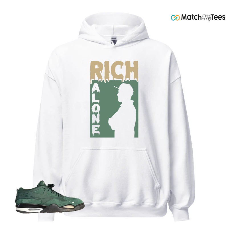 NIKE AIR JORDAN 4 RM X NIGEL SYLVESTER GRANDMA'S DRIVEWAY SNEAKER Matching Tees Hoodie for Men