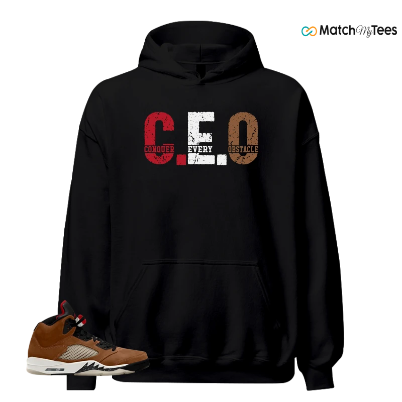 NIKE AIR JORDAN 5 ARCHAEO BROWN 2024 SNEAKER Matching Tees Hoodie for Men