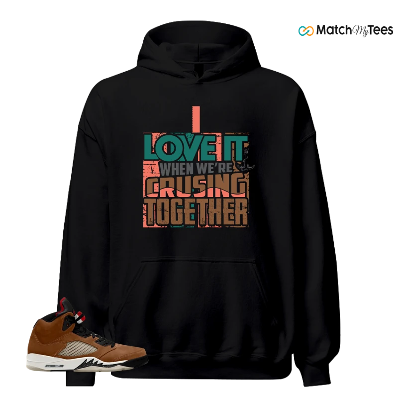 NIKE AIR JORDAN 5 ARCHAEO BROWN 2024 SNEAKER Matching Tees hoodie
