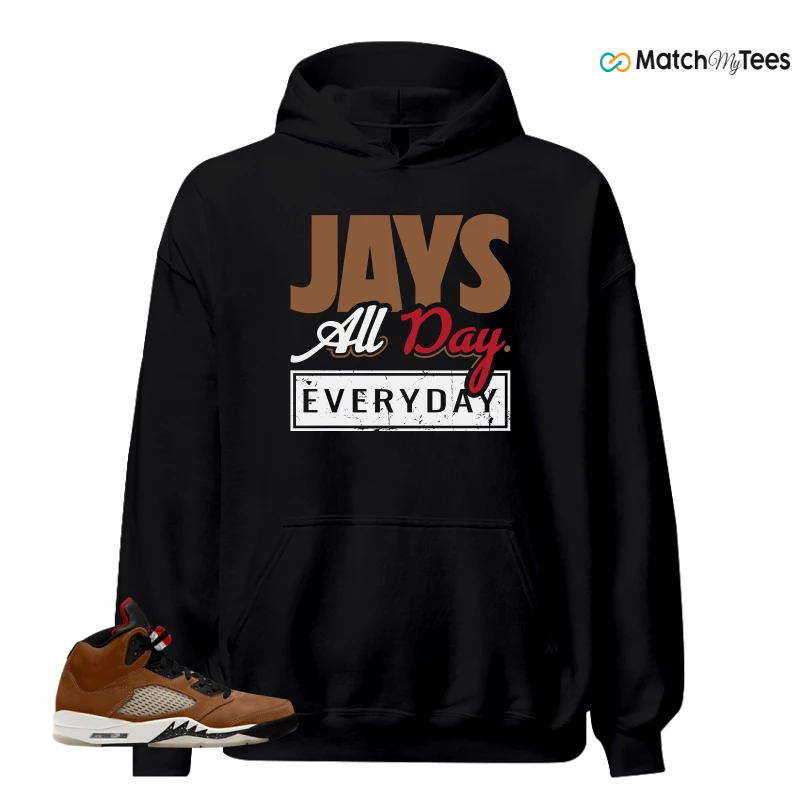 NIKE AIR JORDAN 5 ARCHAEO BROWN 2024 SNEAKER Matching Tees hoodie