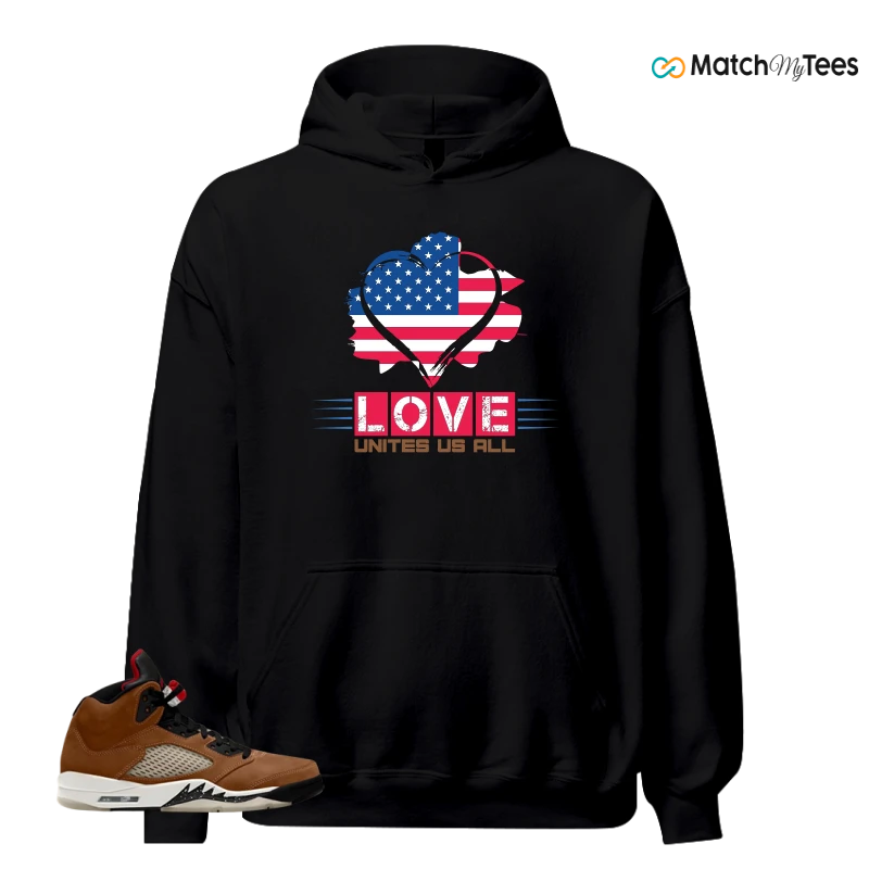 NIKE AIR JORDAN 5 ARCHAEO BROWN 2024 SNEAKER Matching Tees hoodie