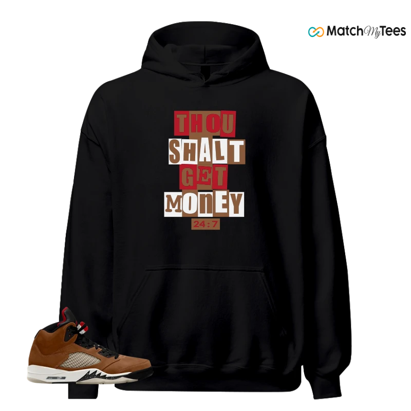 NIKE AIR JORDAN 5 ARCHAEO BROWN 2024 SNEAKER Matching Tees hoodie