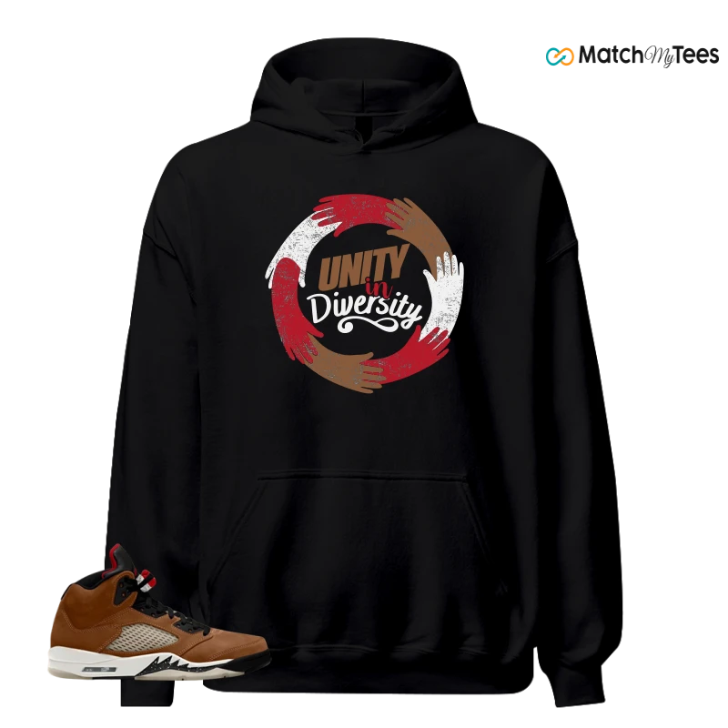 NIKE AIR JORDAN 5 ARCHAEO BROWN 2024 SNEAKER Matching Tees Hoodie for Men