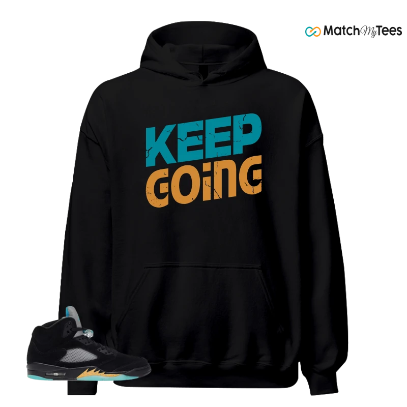 NIKE AIR JORDAN 5 RETRO AQUA SNEAKER Matching Tees hoodie
