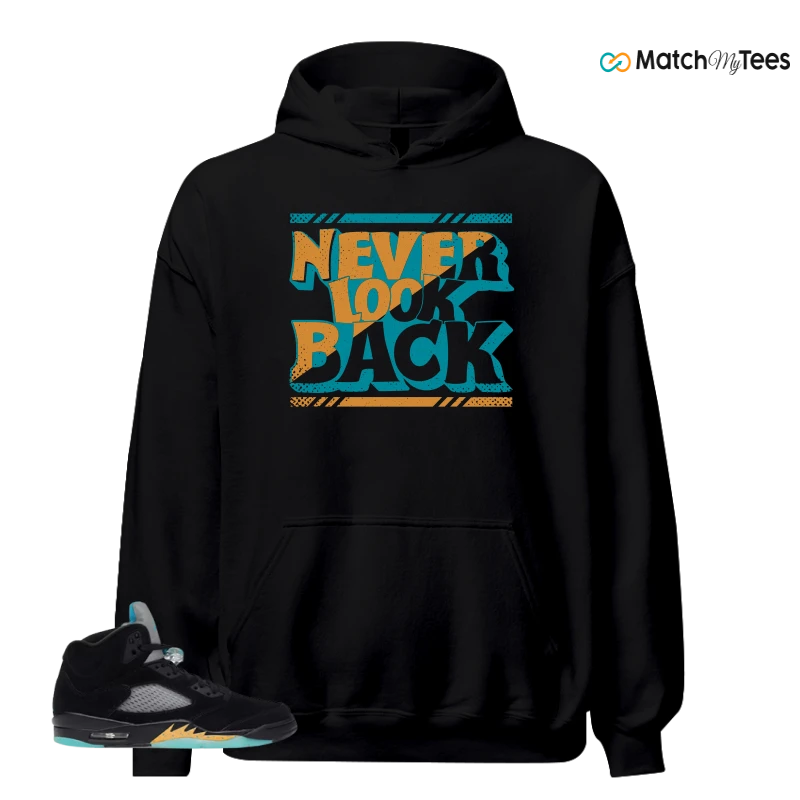 NIKE AIR JORDAN 5 RETRO AQUA SNEAKER Matching Tees hoodie