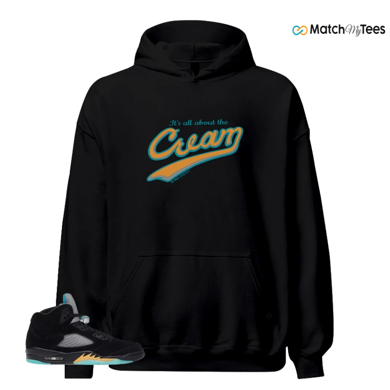 NIKE AIR JORDAN 5 RETRO AQUA SNEAKER Matching Tees hoodie