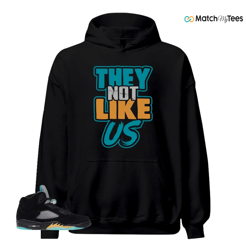 NIKE AIR JORDAN 5 RETRO AQUA SNEAKER Matching Tees hoodie