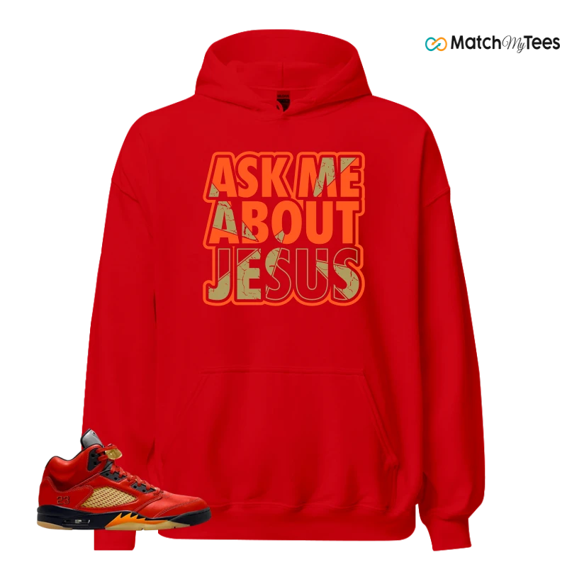 NIKE AIR JORDAN 5 RETRO DUNK ON MARS (WOMEN'S) SNEAKER Matching Tees hoodie