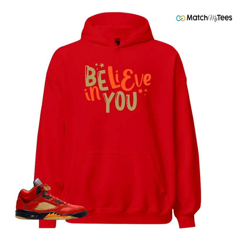 NIKE AIR JORDAN 5 RETRO DUNK ON MARS (WOMEN'S) SNEAKER Matching Tees hoodie